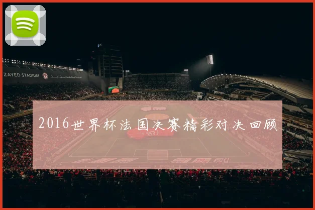 2016世界杯法国决赛精彩对决回顾